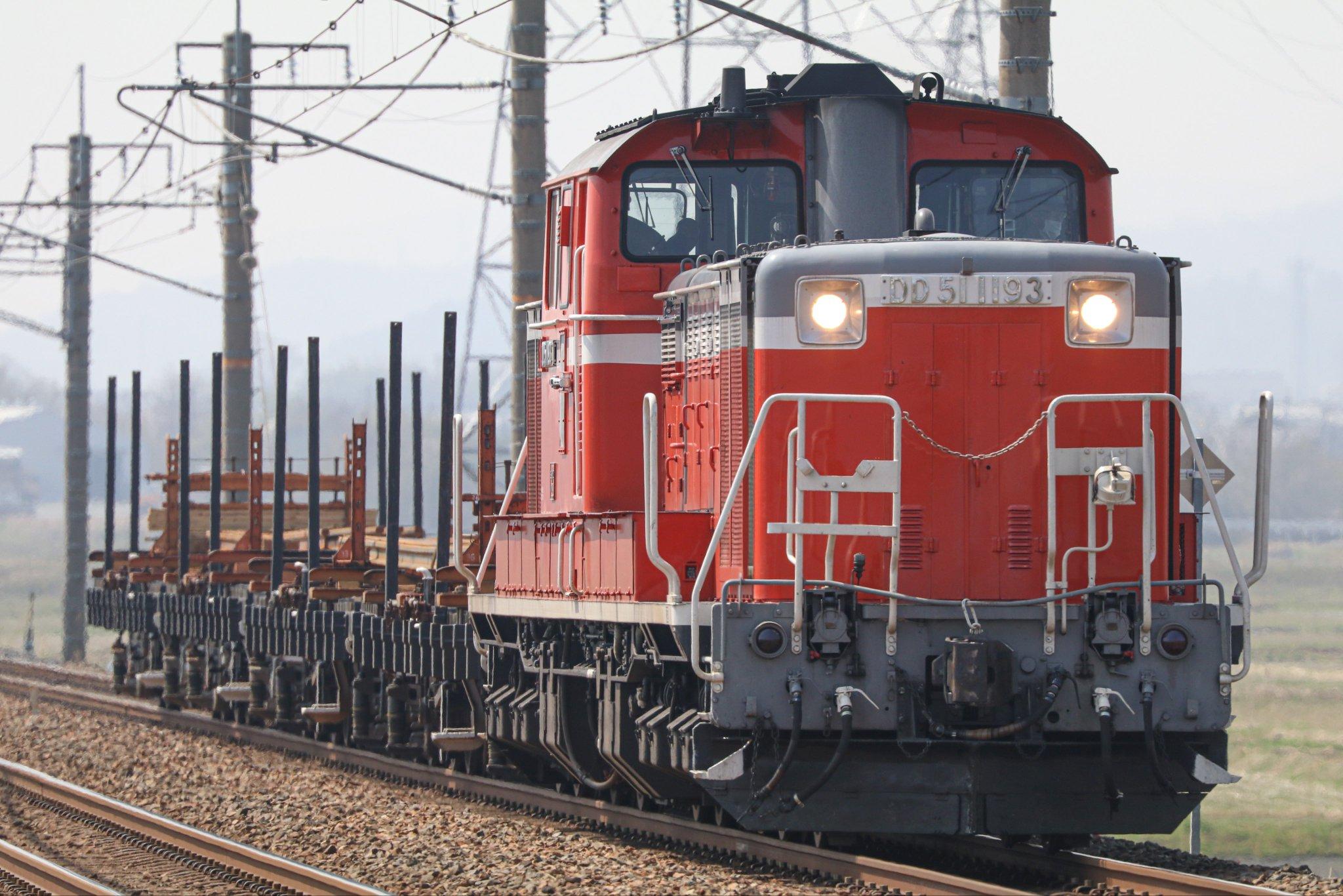 速報】DD51 1193による今庄・松任工臨 運転される – AJR-NEWS.com